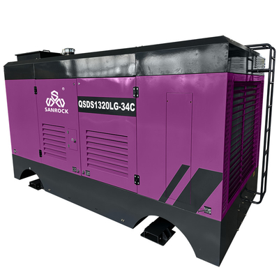 Schroefluchtcompressor Hoogdrukluchtcompressor Machine Draagbare luchtcompressor Schroef