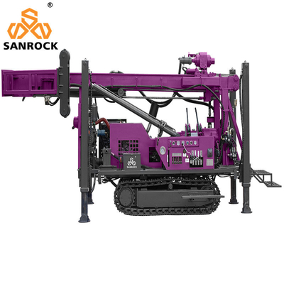 Crawler Core Drilling Rig Machine Hydraulische Exploratie 500m Core Drilling Rig Apparatuur