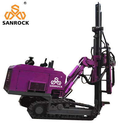 Mining Blast Hole Drilling Rig Equipment Draagbare Hydraulische DTH Drilling Rig Machine