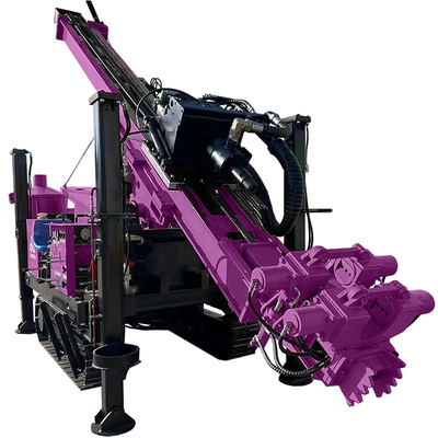 Crawler-boormachine met omgekeerde circulatie, boorplatform voor geologische exploratie