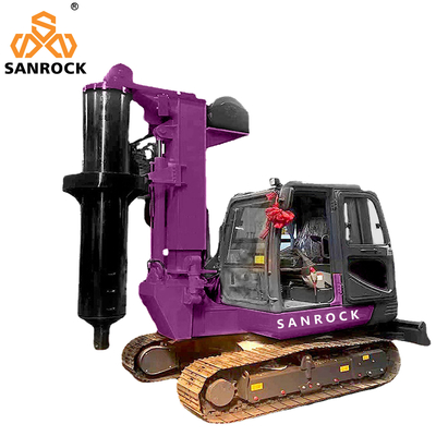 Crawler Rotary Drilling Rig Foundation Constructie Hydraulische Rotary Drilling Rig Machine