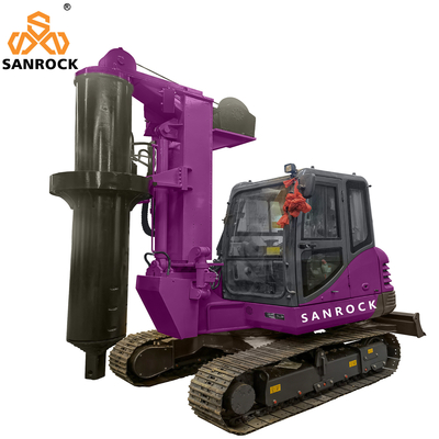 Crawler Rotary Drilling Rig Foundation Constructie Hydraulische Rotary Drilling Rig Machine