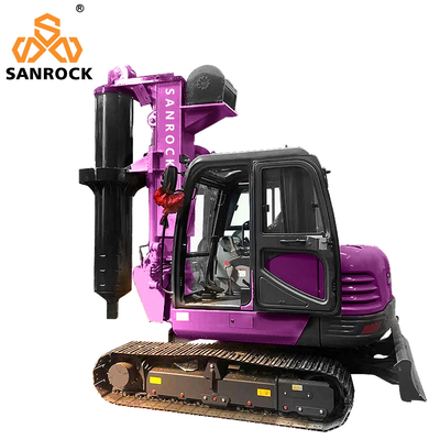 Crawler Rotary Drilling Rig Foundation Constructie Hydraulische Rotary Drilling Rig Machine