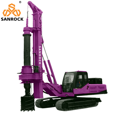 Rotary Pile Drilling Rig Hydraulische boorgat boremachine Crawler Rotary Boor Rig