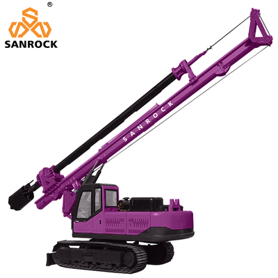 Crawler Rotary Pile Drilling Rig Constructiewerken Hydraulische boorgatboring