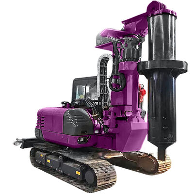 Compacte roterende boorplatformen Stedelijk bouwwerk Auger Boorgat Boorplatformequipement