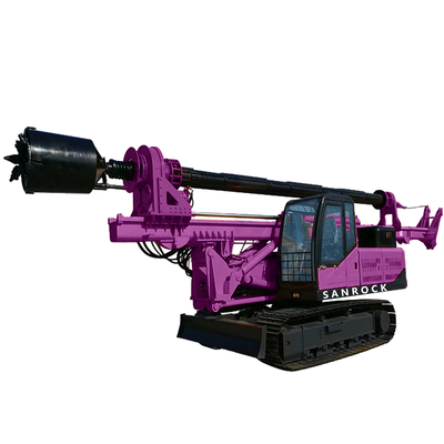 Crawler Rotary Pile Drilling Rig Constructiewerken Hydraulische boorgatboring