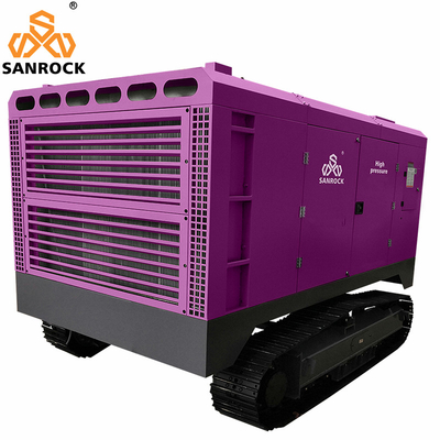 Mijnbouw Rotary Screw Air Compressor Diesel Air Compressor Machine Draagbare luchtcompressor