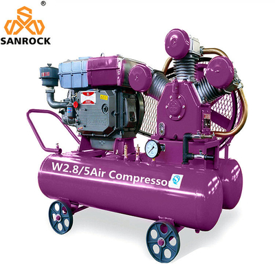Pistonluchtcompressor Draagbare luchtcompressor Machine Diesel industriële luchtcompressor