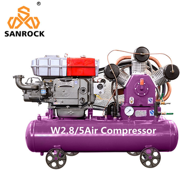 Diesel luchtcompressor mobiele luchtcompressor industriële zuiger luchtcompressor machine