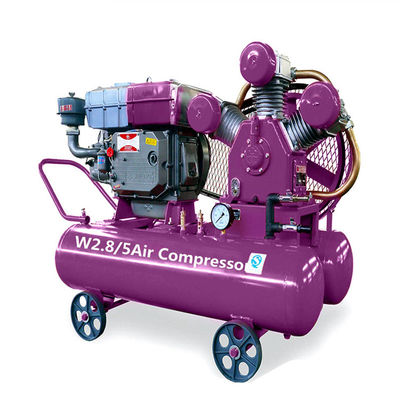 Mini luchtcompressor Industriële luchtcompressor Machine Gordel aangedreven zuigerluchtcompressor