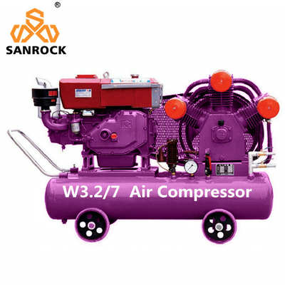 Gordel aangedreven luchtcompressor wederkerige luchtcompressor machine zuiger luchtcompressor