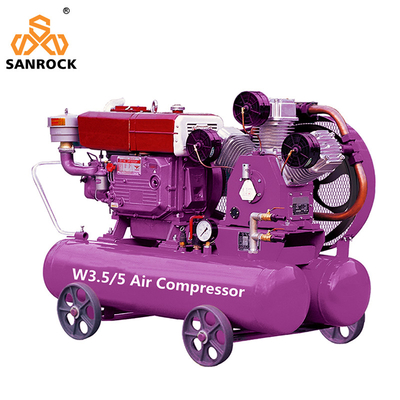 Draagbare luchtcompressor machine zuiger luchtcompressor industriële kleine luchtcompressor
