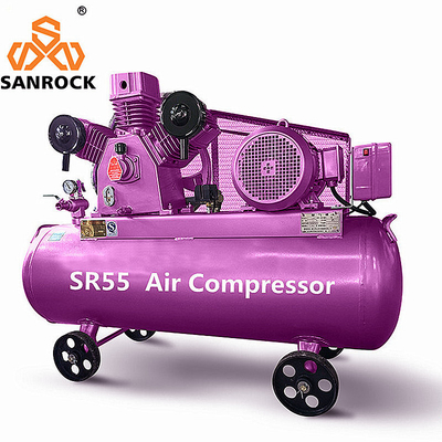 Mini luchtcompressor Gordel aangedreven zuiger luchtcompressor Industrieel luchtcompressor machine