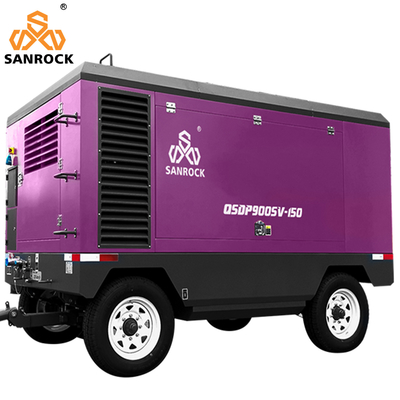 240kw Diesel Air Compressor Machine Rotary Screw Air Compressor