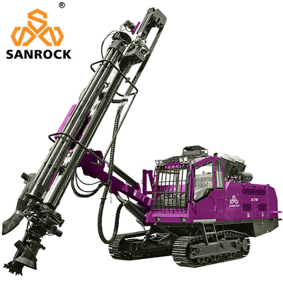 Crawler DTH-boormachine Mining Blasthole Drilling Rig Hydraulische DTH-boormachine