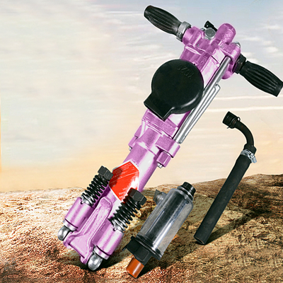 Draagbare boormachine voor het boren van rotsen Mining Pneumatische Jack Hammer Air Leg Rock Boormachine
