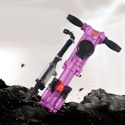 Hoog boorefficiëntie Pneumatische rotsboormachine voor bouwwerkzaamheden Air Leg Jack Hammer