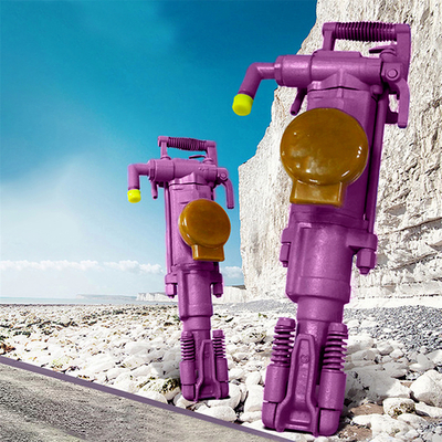 80 mm Cylinderdiameter YT27 Air Leg Jack Hammer Draagbare rotsboor voor de steenkoolwinning