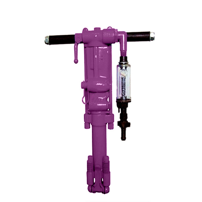 Laag luchtverbruik Draagbare mijnbouw Pneumatische rotsboor Air Leg Jack Hammer Breaker