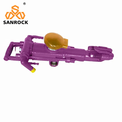 Pneumatische boormachine voor rotsen Handheld Jack Hammer Betonbreaker Air Leg Rock Drill