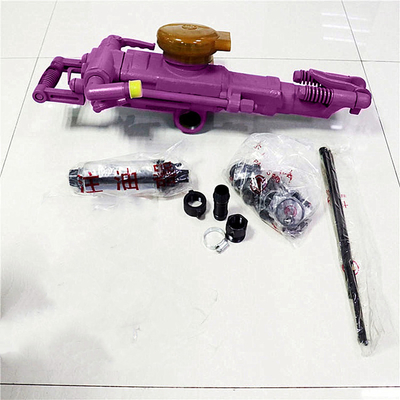 Handheld Jack Hammer Air Leg Rock Drilling Machine Mining Kleine pneumatische rotsboormachine
