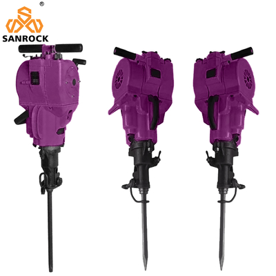 Gasoline Rock Drill Mini Hydraulische Jack Hammer Betonbreker voor het boren Diameter 42 mm en Boring Diepte 6m