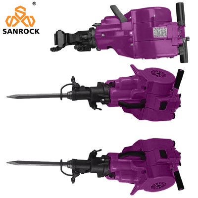 27 kg Gasoline Rock Drill Handheld Jack Hammer Intern verbrandingsrocksboremachine voor de bouw 746*315*229mm