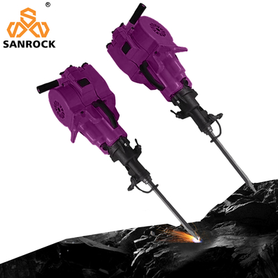 YN27C Gasoline Rock Drilling Machine Interne verbranding Rock Drill Mini Jack Hammer