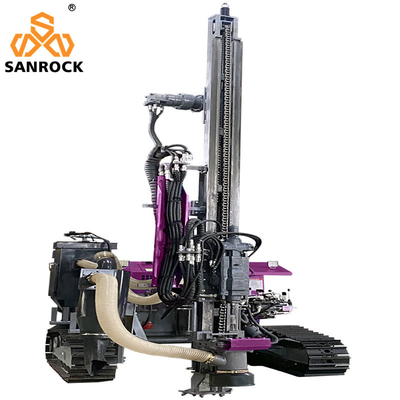 Top Hammer Hard Rock Mining Hydraulische DTH-boormachine met 22kw Max.Impulsvermogen