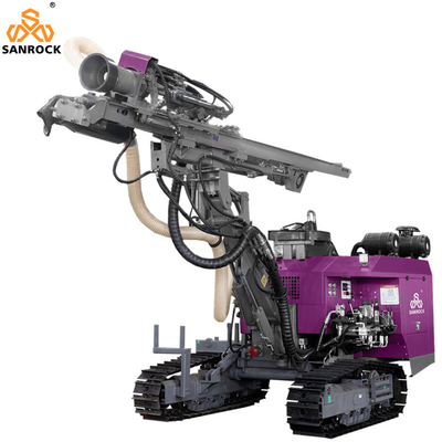 Top Hammer Hard Rock Mining Hydraulische DTH-boormachine met 22kw Max.Impulsvermogen