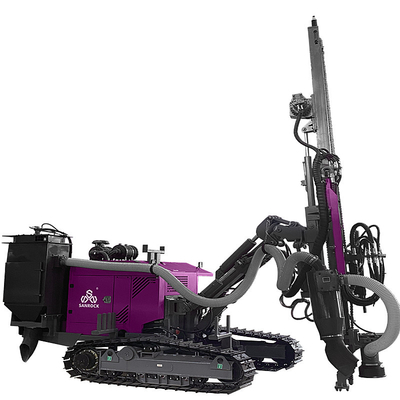 Top Hammer Hard Rock Mining Hydraulische DTH-boormachine met 22kw Max.Impulsvermogen