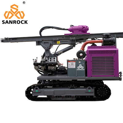 Highway Guardrail Piling Machinery met een capaciteit van 6000 KG en een boordiepte van 30 m