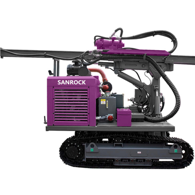 Pile Drilling Rig Photovoltaic Solar Pile Driver Machine Hydraulisch Pile Driving Equipment