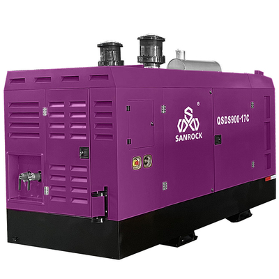 17bar Druk 239kw Motorkracht Diesel Air Compressor Machine Voor zware toepassingen
