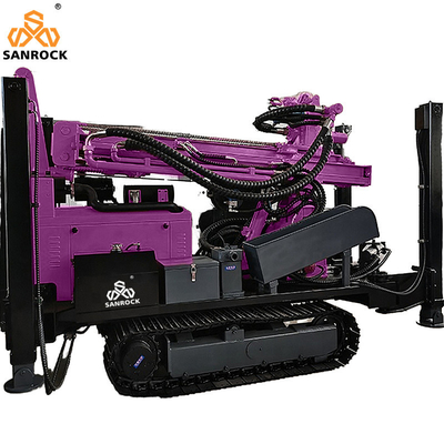 Diepwaterboorapparatuur Crawler Waterputboormachine met hydraulisch besturingssysteem