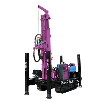 Diepwaterboorapparatuur Crawler Waterputboormachine met hydraulisch besturingssysteem