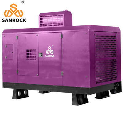 Waterput 24m3/min Diesel schroef mobiele luchtcompressor met lucht- of waterkoeling