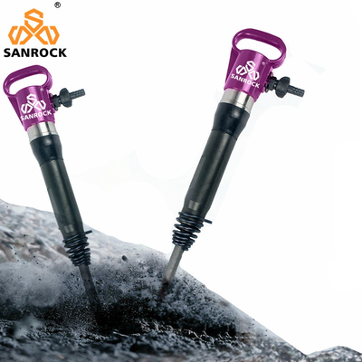 0.40-0.63 Mpa Invalfrequentie G10 Air Pick Breaker Hammer Kleine pneumatische rotsboor