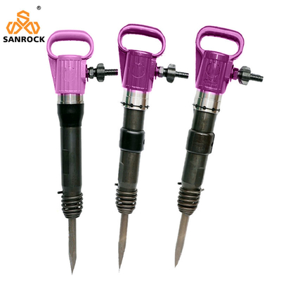 43 J Impact Energy Air Breaker Hammer voor mijnbouw Draagbare pneumatische rotsborrel