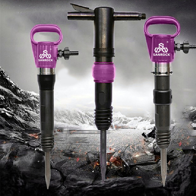 Hoog boorefficiëntie Draagbare Jack Hammer Air Pick Breaker Hammer voor pneumatisch boorwerk in rotsen