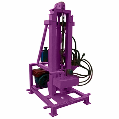 Draagbare boormachine voor waterputten voor diepwaterboren 75-300 mm boorddiameter