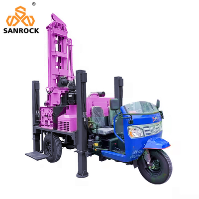 13T Lifting Force Rotary Drilling Rig Draagbare hydraulische waterputborer