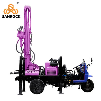 13T Lifting Force Rotary Drilling Rig Draagbare hydraulische waterputborer