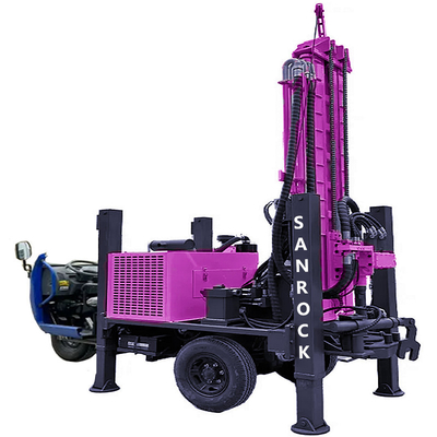 Boormachine voor waterputten Hydraulische boormachine voor waterputten Boormachine voor boorgatten van 200 m