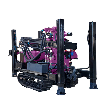 180 m boorgediepte Draagbare waterputboormachine voor diepboorwerk