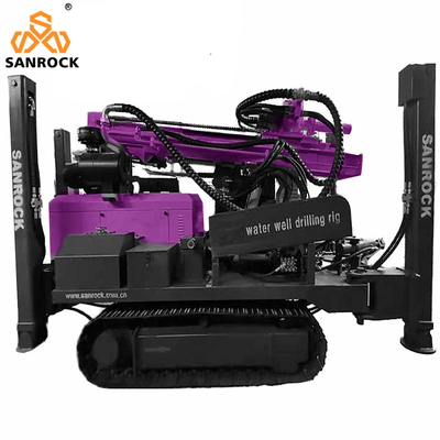 Borerstaaf Diameter 76mm 89mm Crawler Water Well Drilling Rig Machine 4000×1850×2300mm