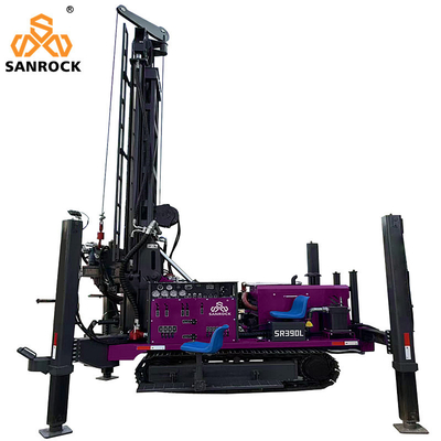 390m 500m waterboormachine Crawler waterput boormachine met Yuchai motor