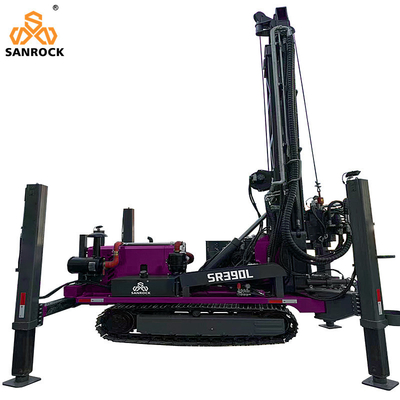 138-325 mm Boring Diameter Crawler Water Well Drilling Equipment met Yuchai Engine
