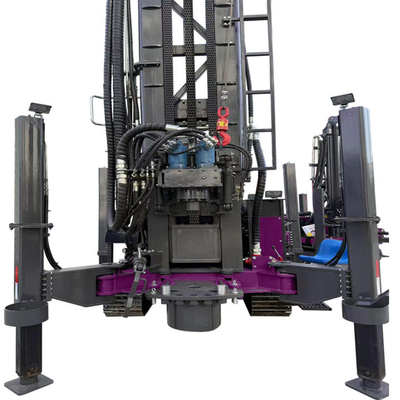 138-325 mm Boring Diameter Crawler Water Well Drilling Equipment met Yuchai Engine